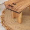 coffee table από μασίφ ξύλο δρυός